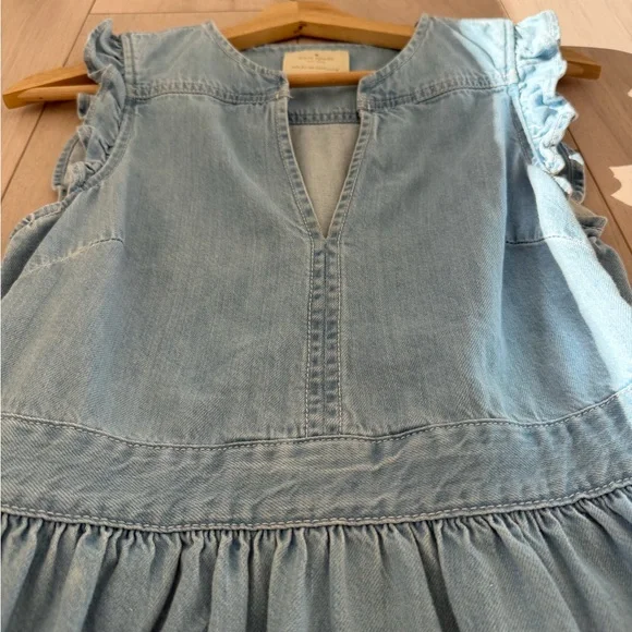 [Kate Spade] Blue and Cream Denim Dress - Picture 9 of 13
